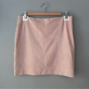 Lanvin Paris suede mini skirt
